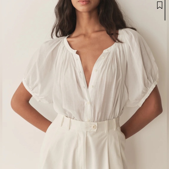 NWT Doen June Top - Salt - Picture 1 of 6